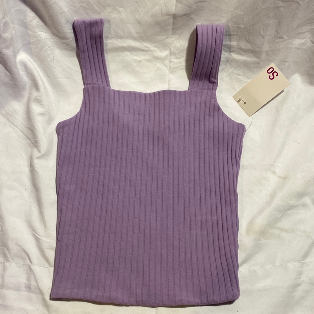 Purple crop top from kohl’s